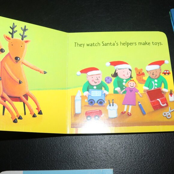 Christmas children's assorted book lot of 5 minion sticker book included - Picture 5 of 7